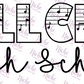 - DOO429 Music Bell City HS Decal