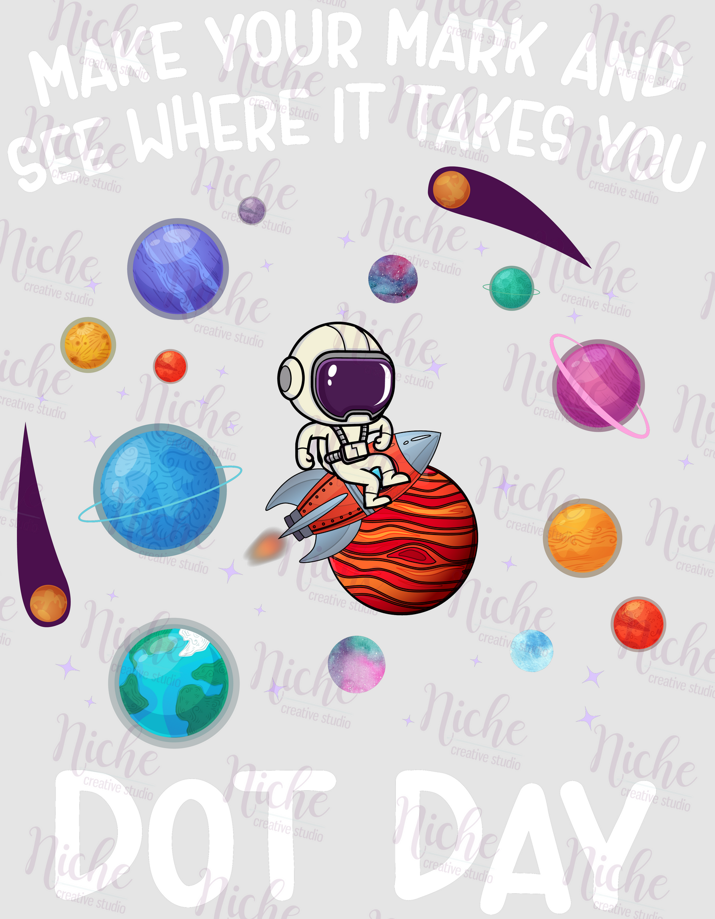 - DOT661 Planets Decal