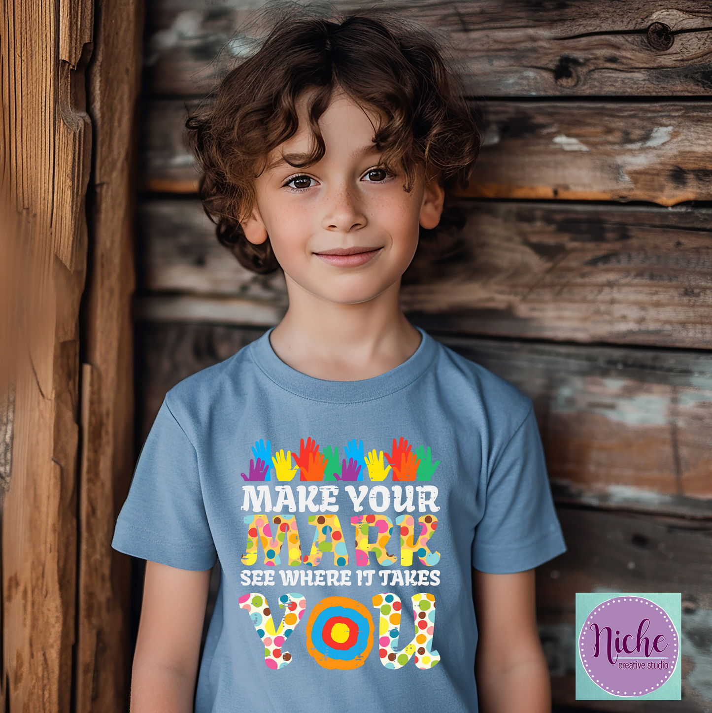 -DOT8309 Make Mark Hands Decal