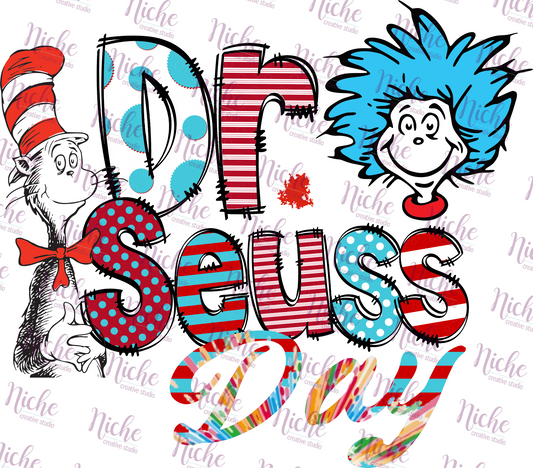 -DRS1079 Dr Seuss Day Decal