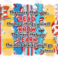 -DRS1080 Read Learn Know Decal
