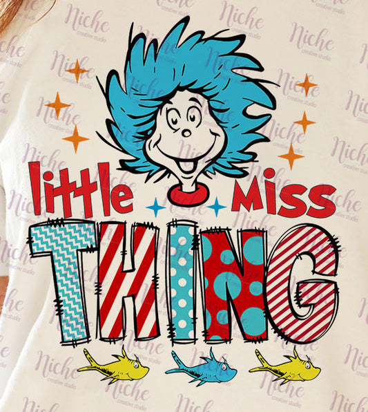 -DRS1086 Little Miss Thing Decal