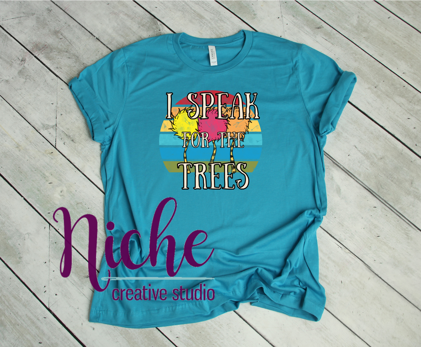 -DRS1124 I Speak for the Trees Decal