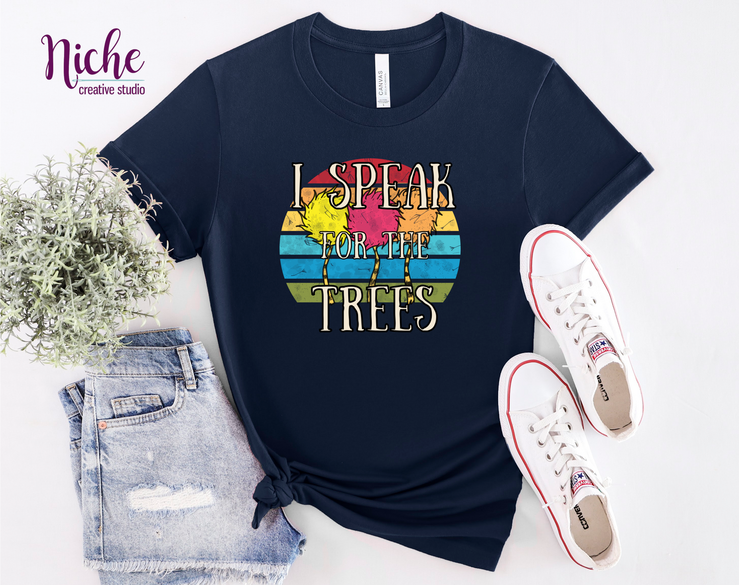 -DRS1124 I Speak for the Trees Decal
