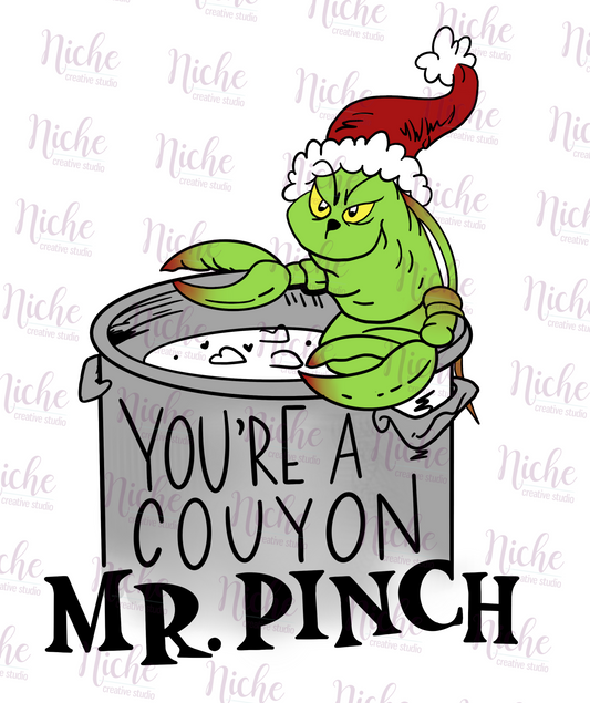-DRS1409 Mr. Pinch Decal