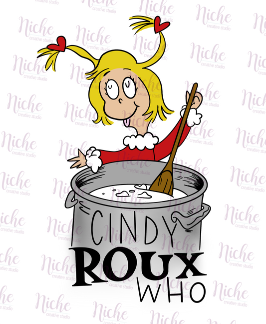 -DRS1410 Cindy Roux Decal