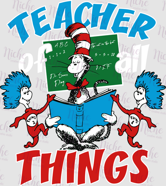 -DRS1575 Teacher of all Things Decal