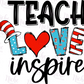 -DRS1588 Teach Love Inspire Decal