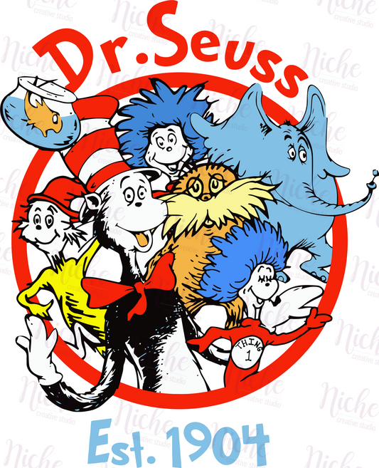 -DRS1595 Seuss 1904 Decal