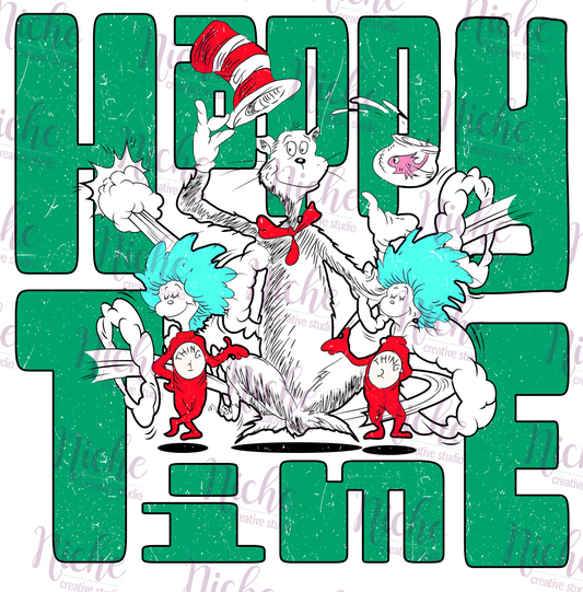 -DRS1641 Happy Time Decal