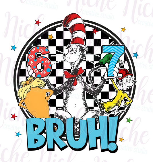 -DRS8105 67 Bruh Decal