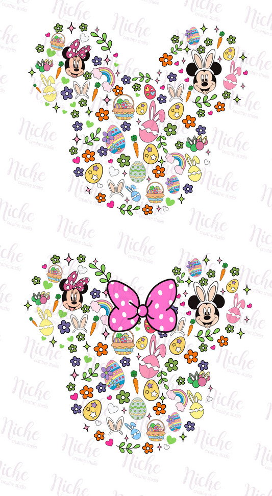 -EAS1602 Easter Mouse Ears Decal