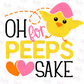 -EAS2589 Oh For Peeps Sake Decal