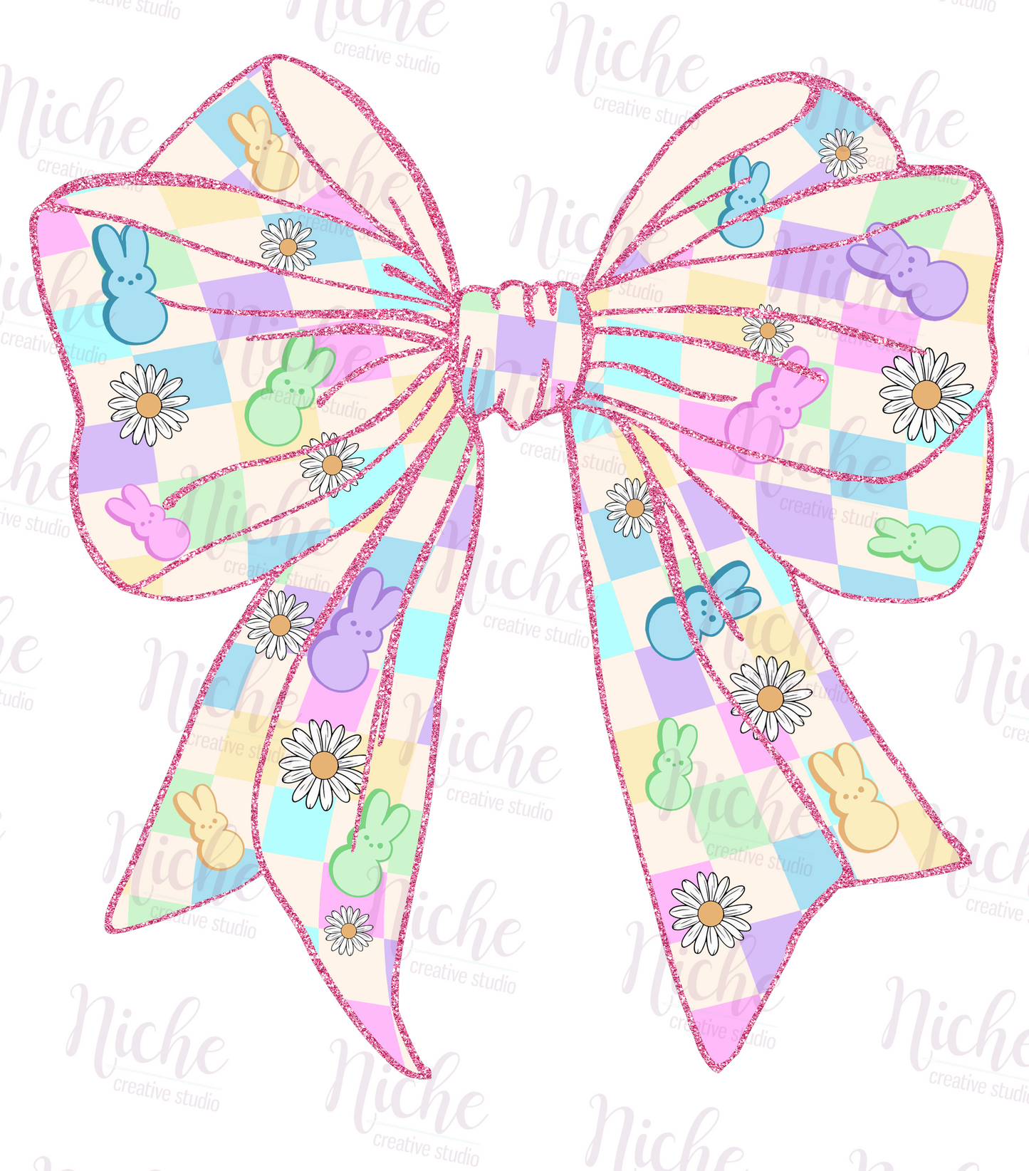 -EAS8093 Peeps Bow Decal