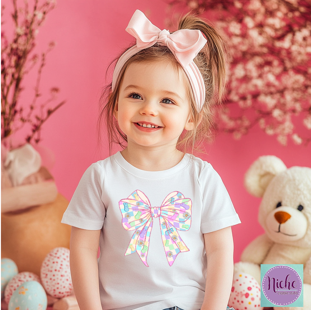 -EAS8093 Peeps Bow Decal