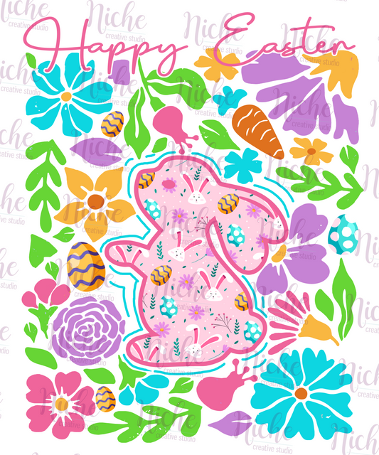 -EAS8094 Boho Floral Decal