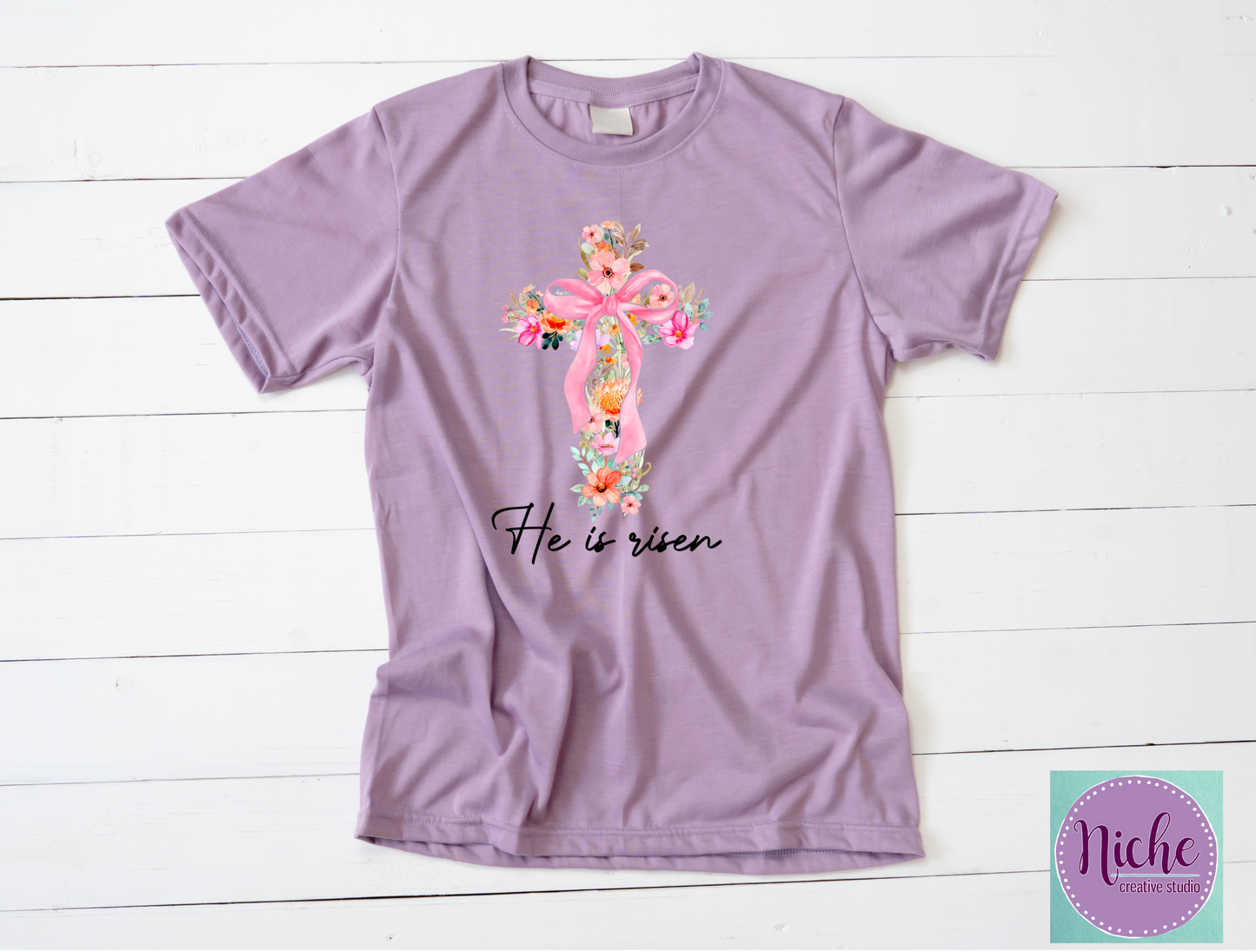 -EAS8120 He is Risen Decal