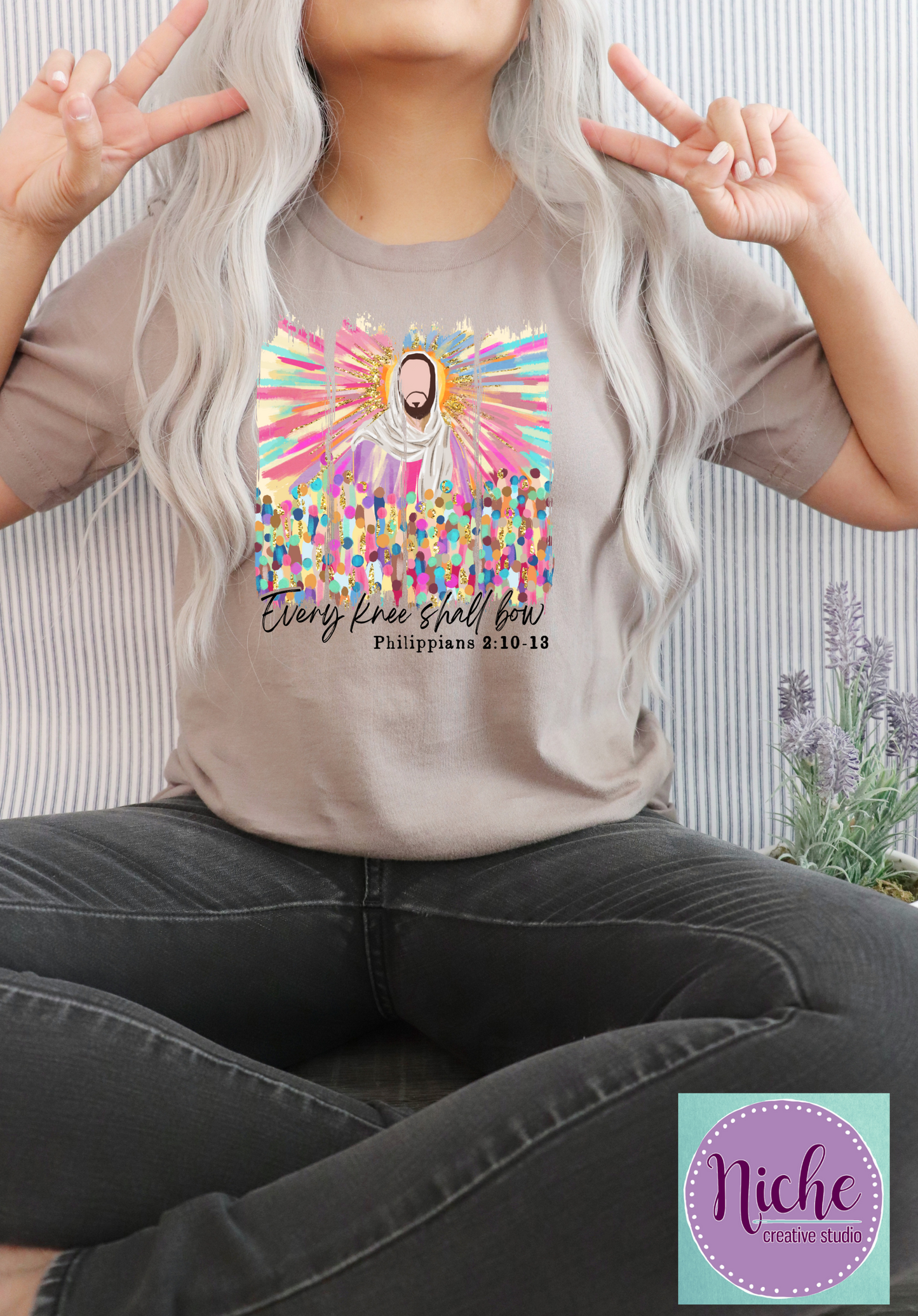 -EAS8122 Every Knee Should Bow Decal