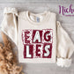 -EDS3010 Eagles Letter Cards Decal