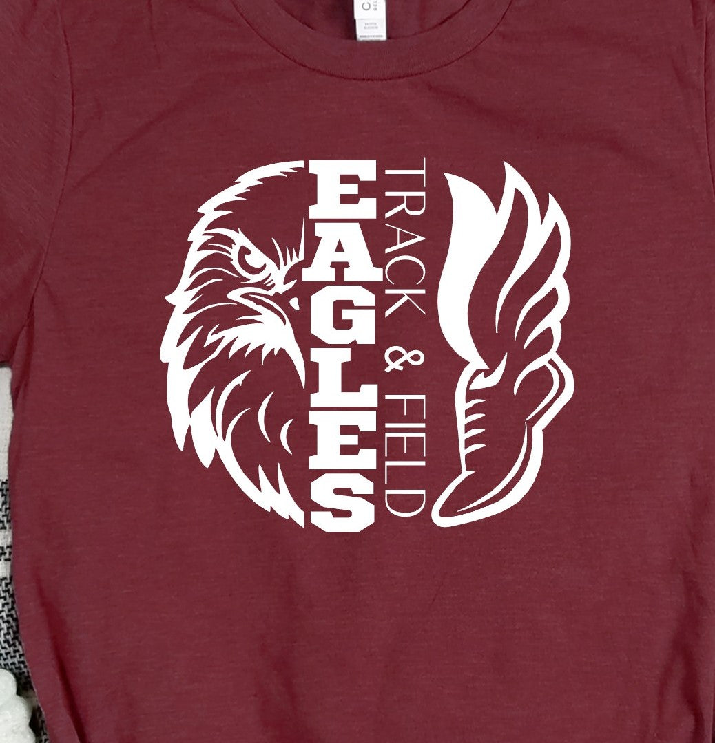 - FBC3099 Eagles Track and Field Decal