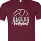 - FBC584 Eagles Volleyball Decal