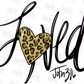 -FAI1496 Loved John 3:16 Decal