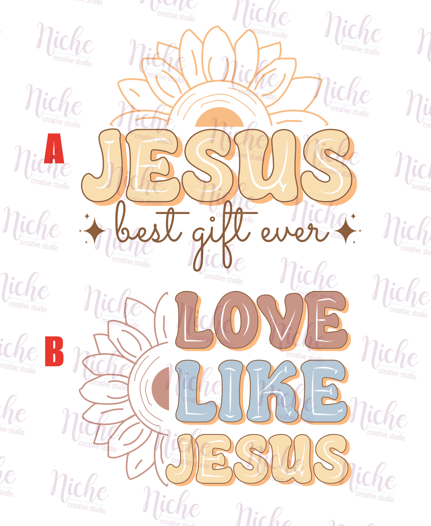 -FAI5518 Jesus Best Gift Ever Decal