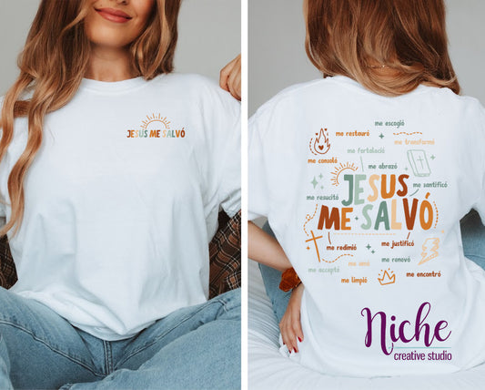 -FAI7015 Jesus Me Salvo COMBO Decal