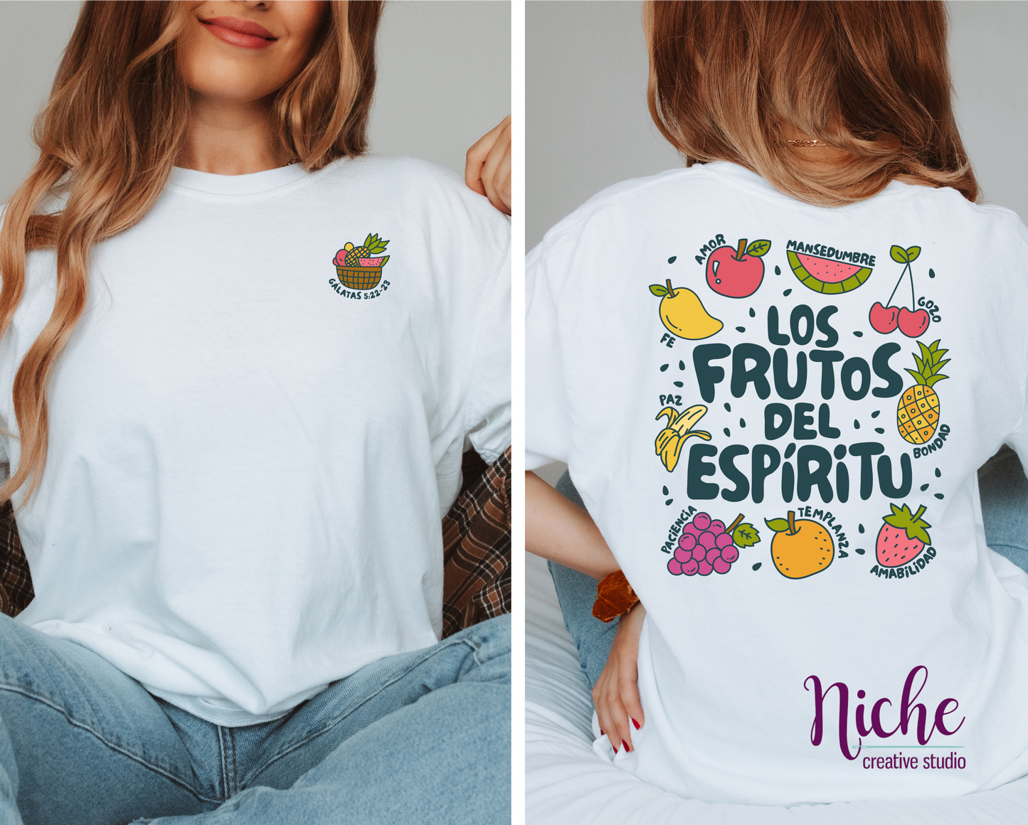 -FAI7013 ***COMBO*** Los Frutos Del Espiritu Decal