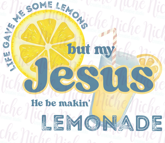 -FAI8297 Jesus and Lemonade Decal
