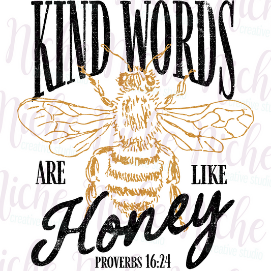 -FAI8572 Kind Words Decal