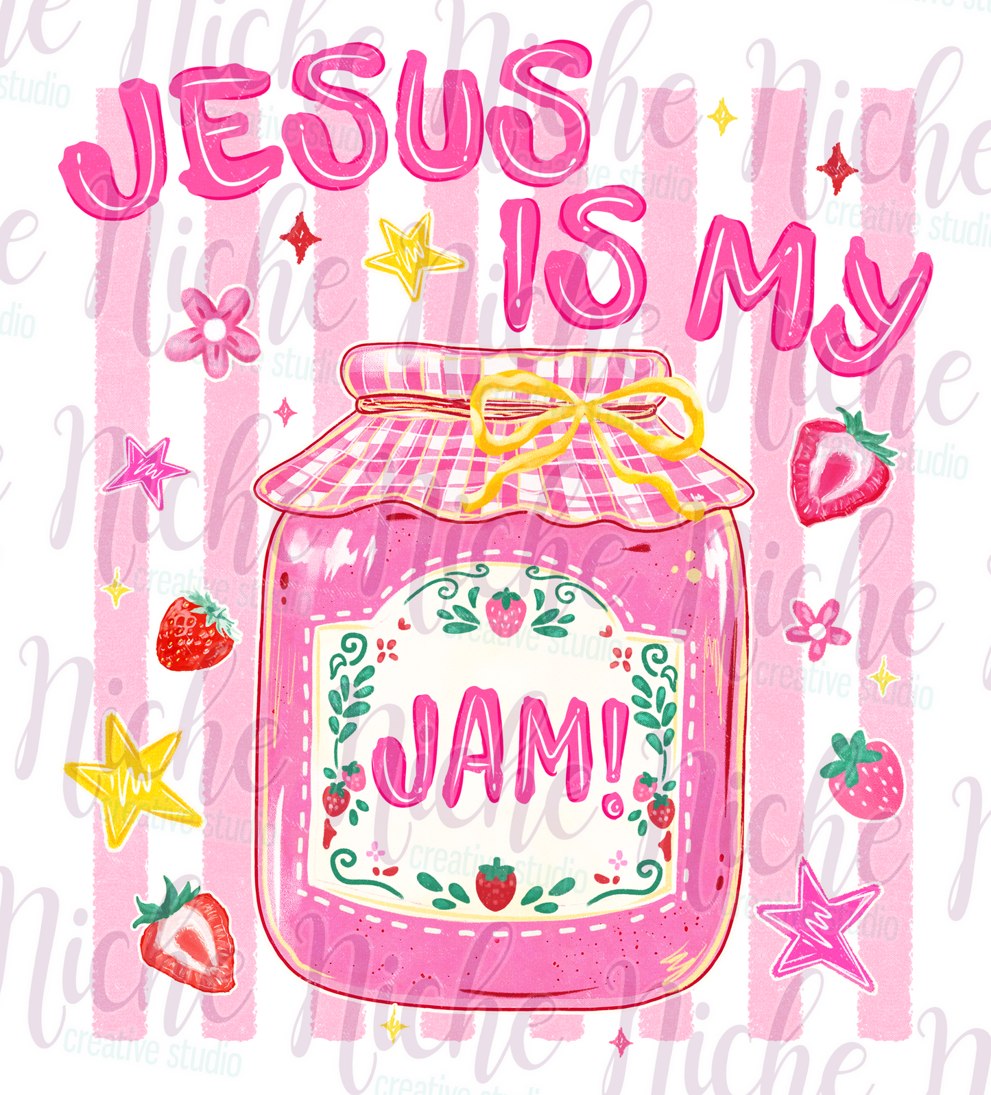-FAI8582 Jesus is my Jam Decal