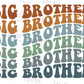 -FAM1760 Big Brother Wave Decal