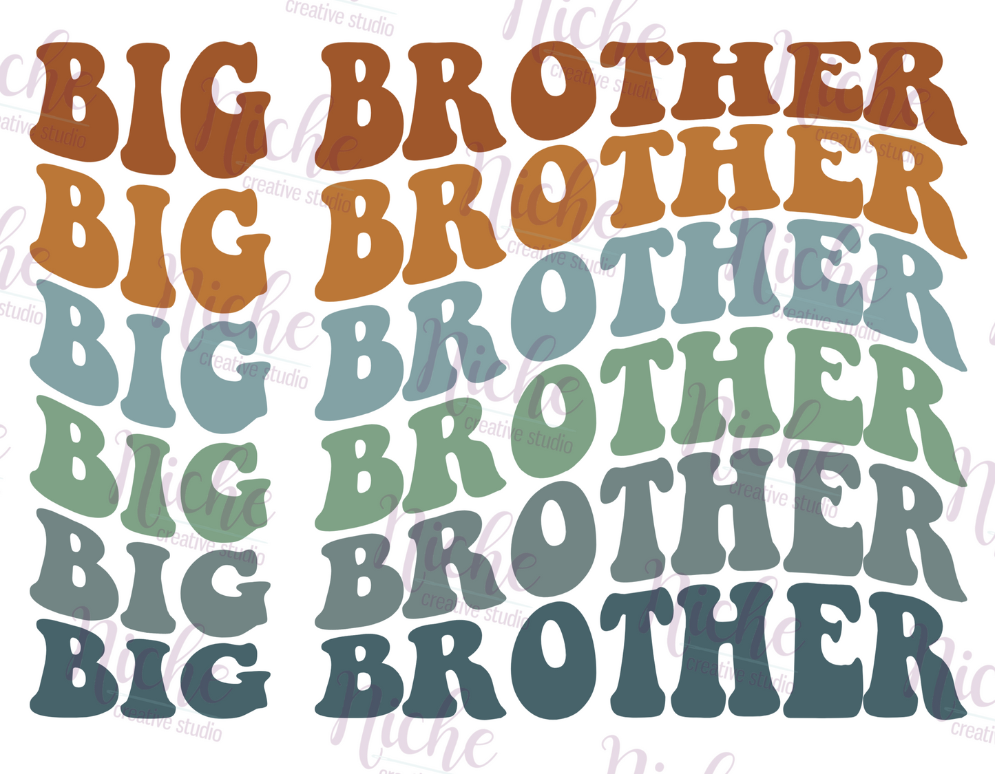 -FAM1760 Big Brother Wave Decal