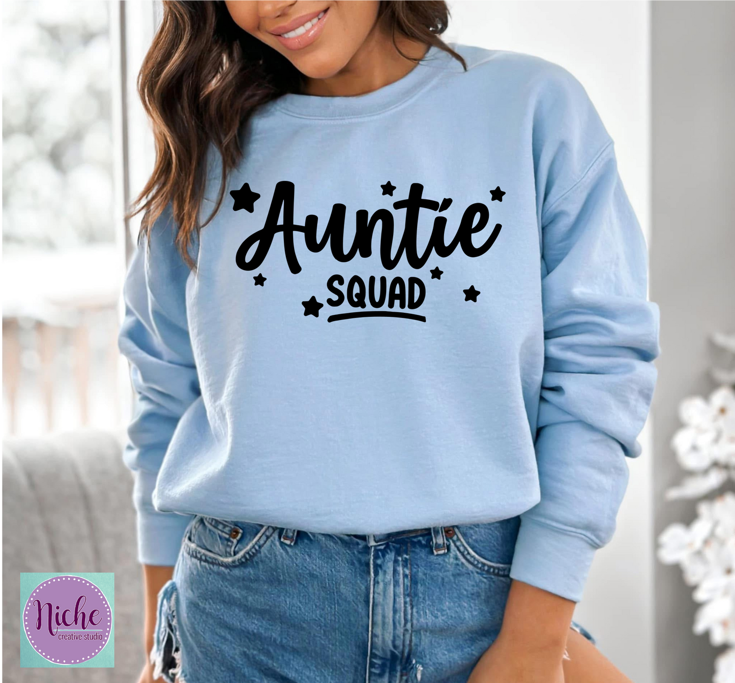 -FAM3053 Auntie Squad Decal