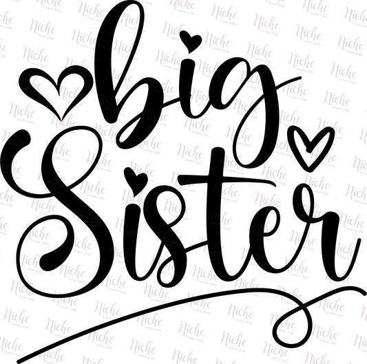 -FAM930 Big Sister Decal