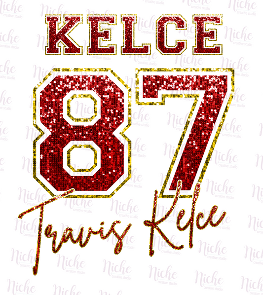 -FOO1577 Kelce 87 Decal