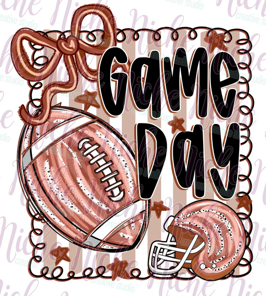 -FOO8312 Preppy Gameday Decal