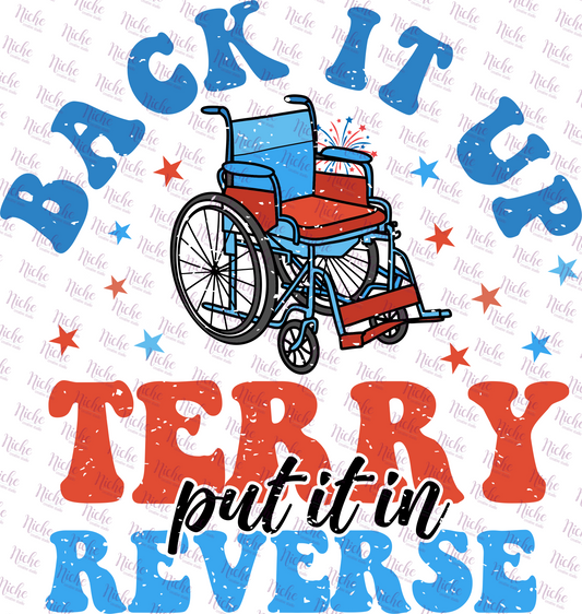 - FOU227 Back it Up Terry Decal