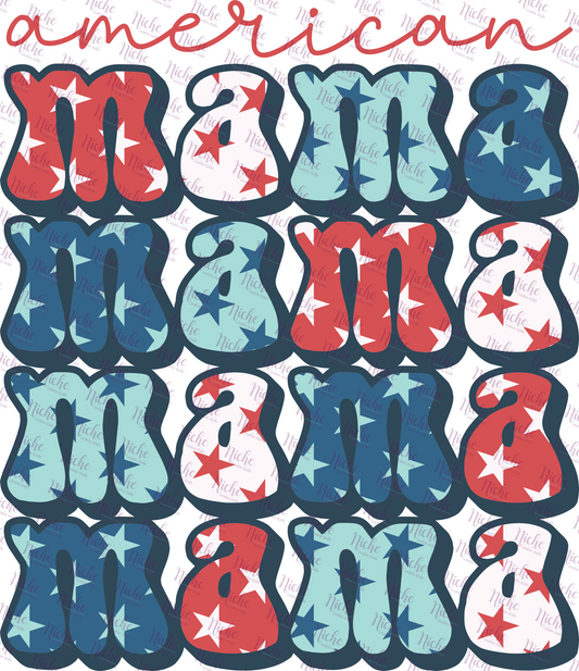 - FOU236 American Mama Decal