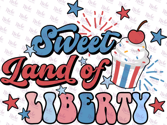 - FOU240 Sweet Land of Liberty Decal