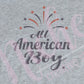 - FOU2539 All American Boy Fireworks Decal