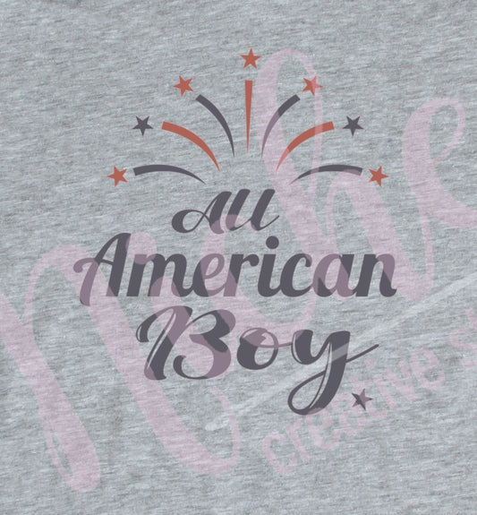 - FOU2539 All American Boy Fireworks Decal