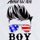 - FOU2541 All American Boy Sunglasses Decal