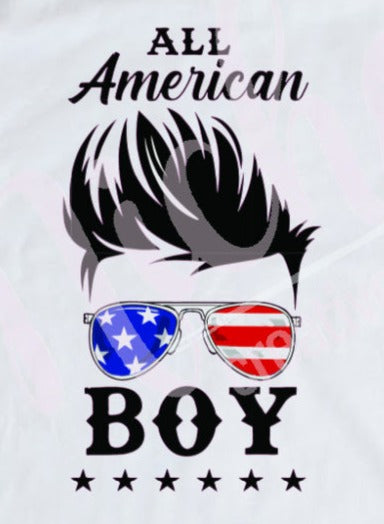 - FOU2541 All American Boy Sunglasses Decal