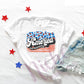 - FOU2544 America the Beautiful Stripes Decal
