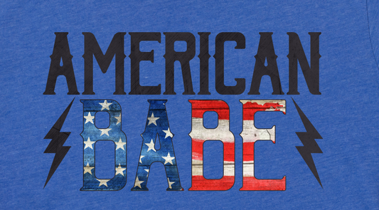- FOU2546 American Babe Lightening Decal