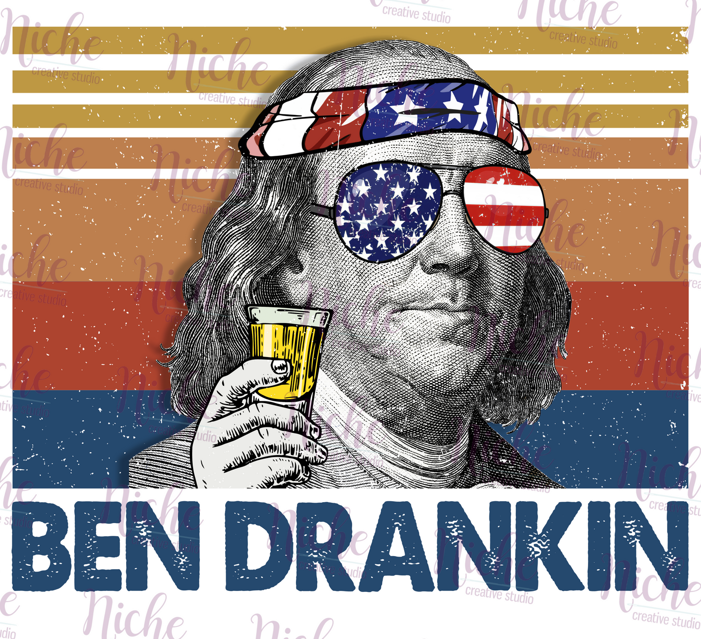 - FOU2549 Ben Drankin Decal