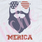 - FOU2568 MERICA Beard Decal