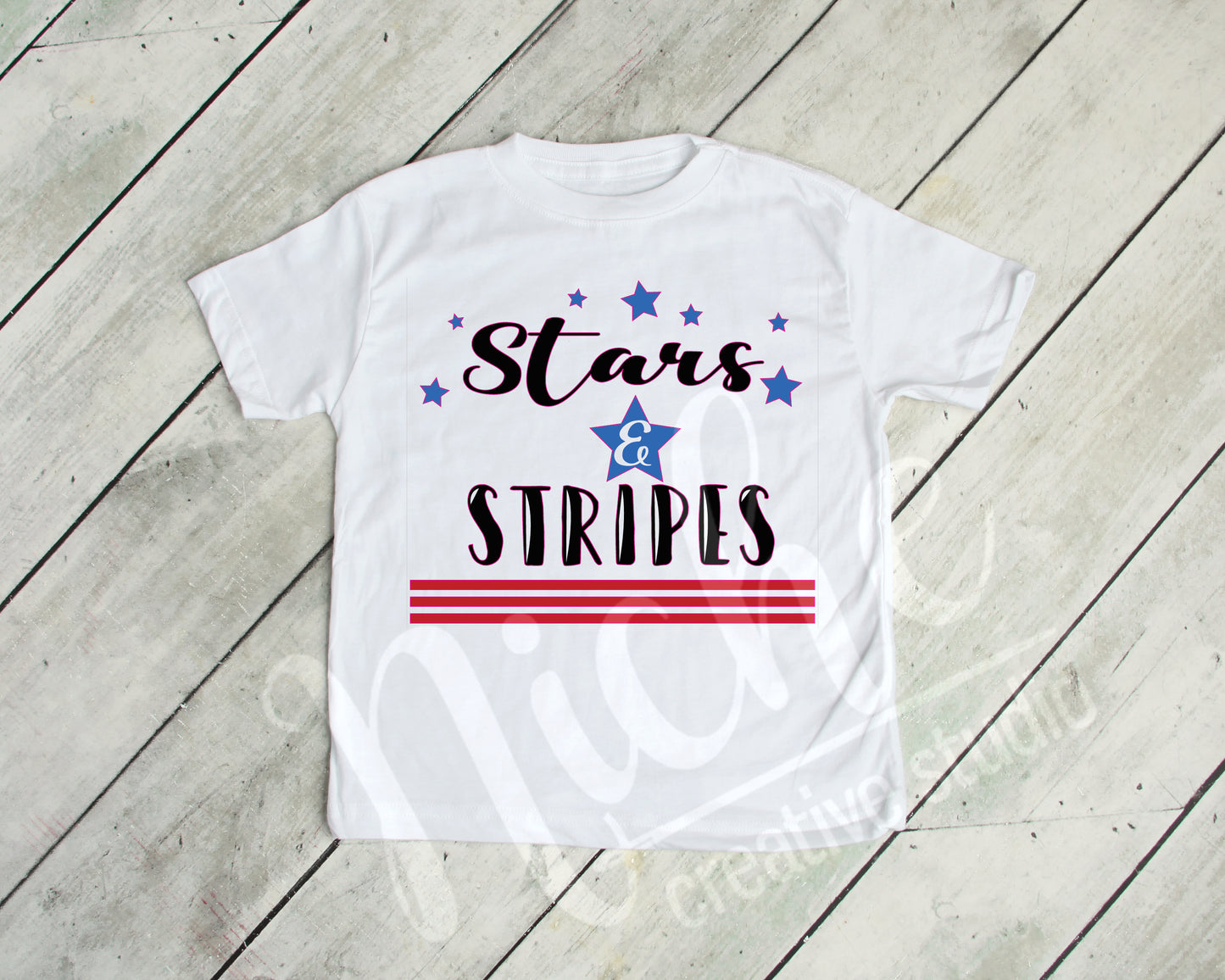 - FOU2586 Stars and Stripes Decal